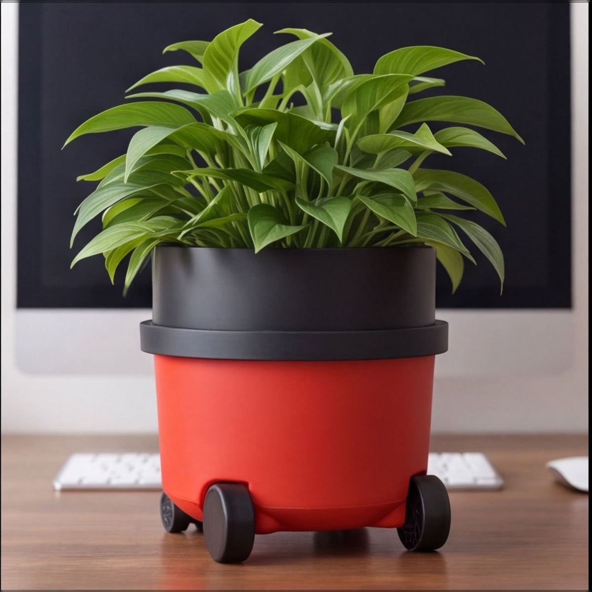 Henry Hoover Plant Pot