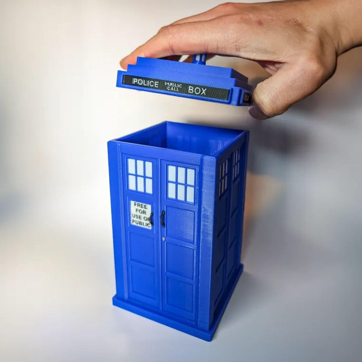 Pot de fleurs TARDIS