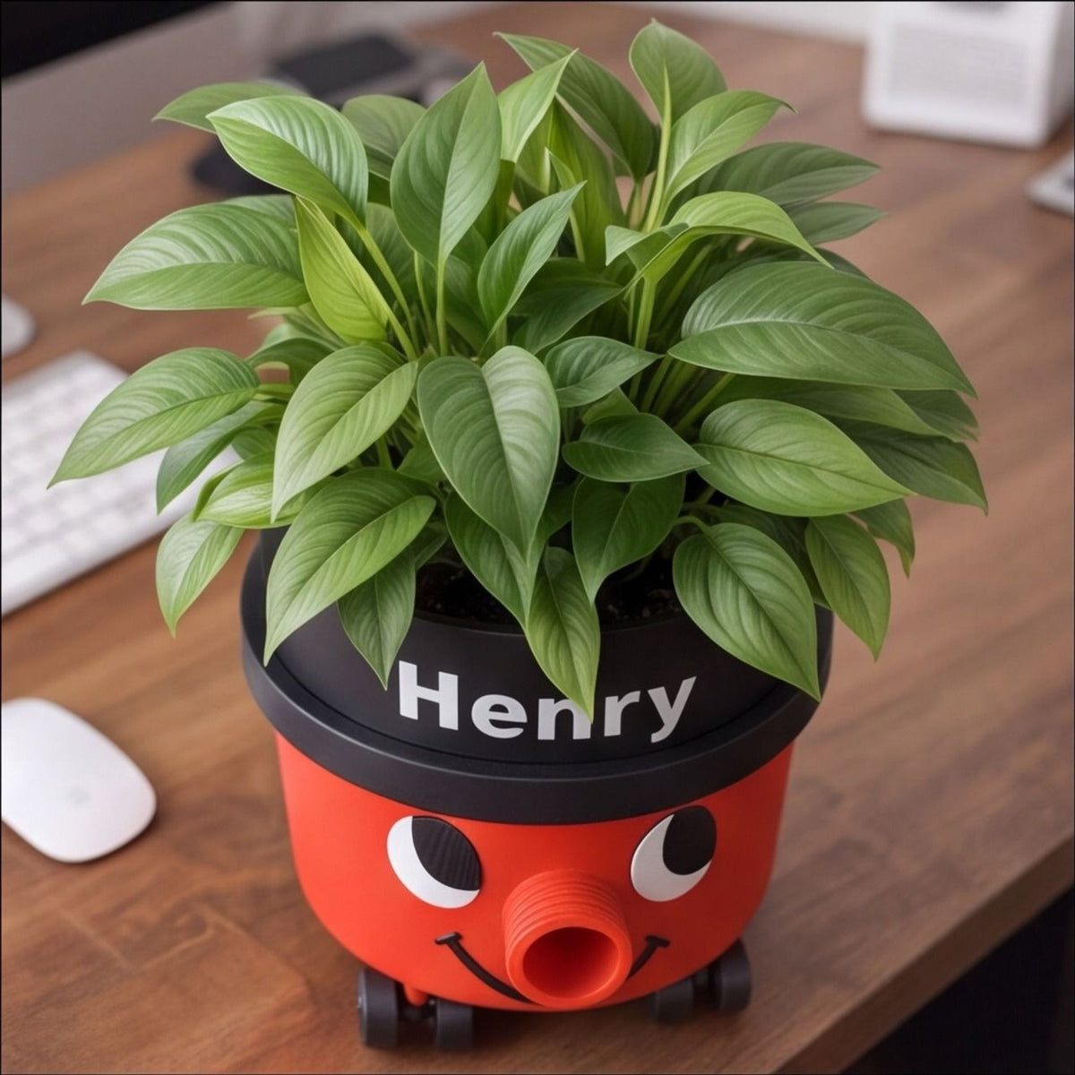 Henry Hoover Plant Pot