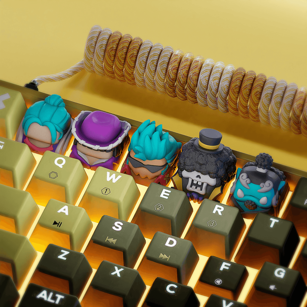 Touches de clavier Nakamas Vol. III