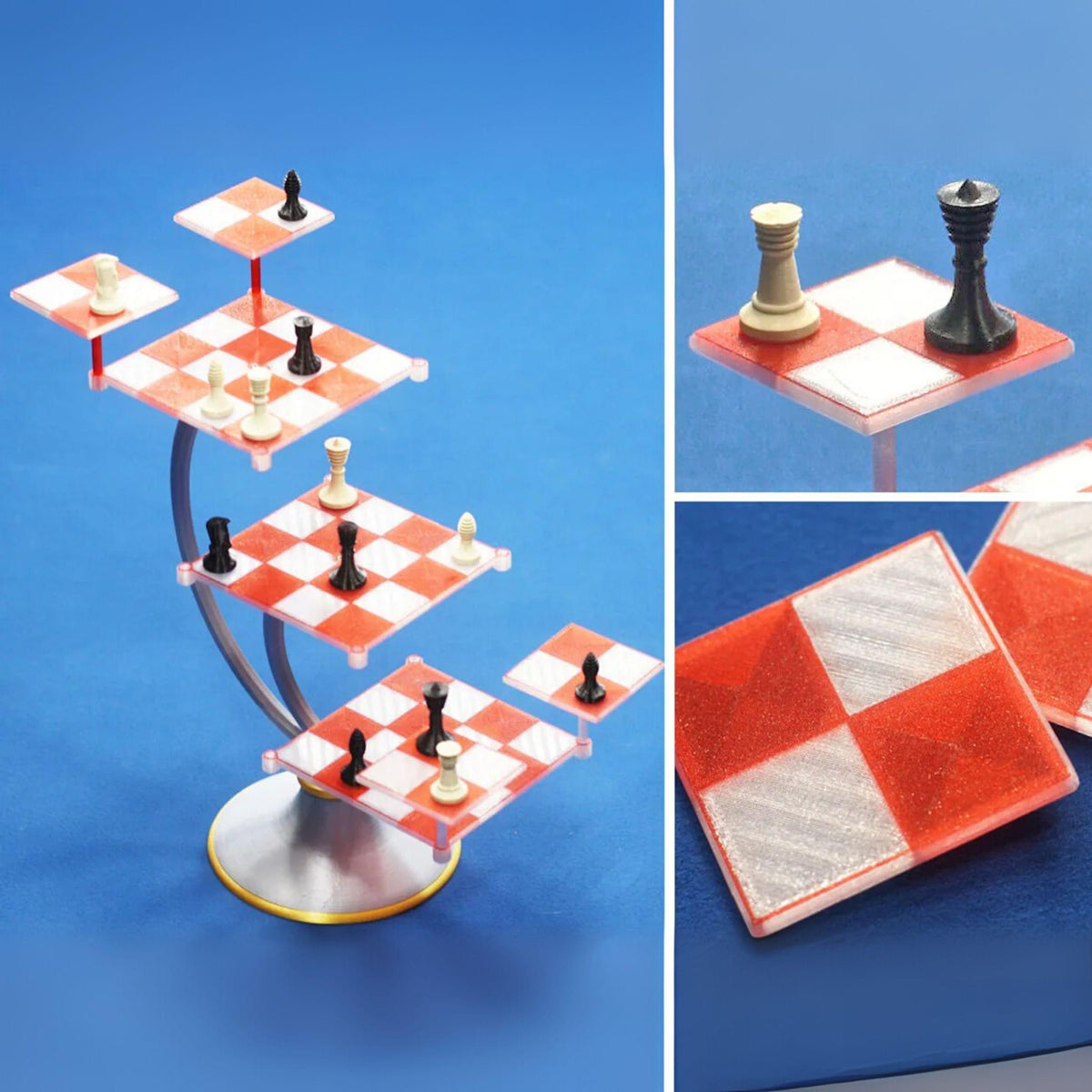 Jeu d'échecs 3D – Inspiré de Star Trek